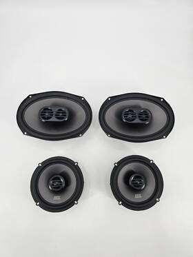 Thunder693 Mtx 715442171378 Lot Of 4 Audio 3-way Triaxial 6x9 Inch Car Speakers And Thunder65