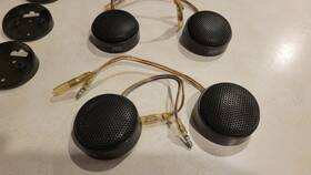 Txc.1 Mtx Audio 1 Inch Soft Dome Tweeters For Car Set Of 4