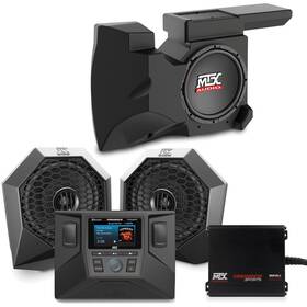 Rzrsystem2-uob Mtx Audio Rzrsystem2 Package For Select 2014-2018 Polaris Rzr