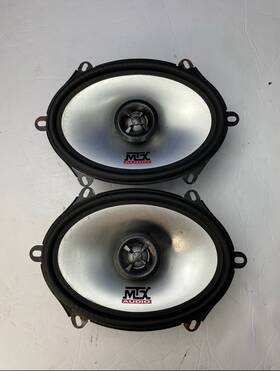 Tdx6802 Mtx 6 Inch X 8 2-way Thunderdome Axials Speakers Tested