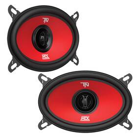 Terminator46-uvg Mtx Audio Terminator46 4x6 Inch 2-way 40w Rms Coaxial Speaker Pair