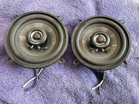 Sp-c521 Nakamichi Pair 5.25 Inch Car Audio Speakers With Tweeters - Made In Usa