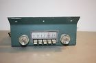 Nice Radio Pushbutton Auto Rare Dial Vintage - Steel Antique Green