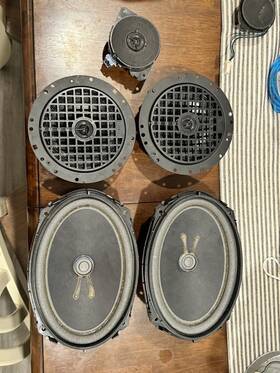 56040953ab Oem Chrysler 2002-2008 Dodge Ram 1500 2500 3500 Factory Infinity Speaker Set