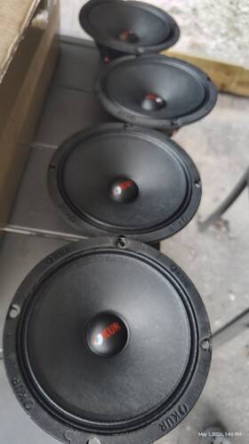 Omr-k6mr Okur 6.5 Inch 500w Mid-range Car Speakers