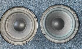 12-1717 Optimus 6 Inch Speaker 4 Ohm Cat No New Foam