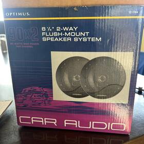 12-1744 Optimus 6 1/2 Inch Two Way Flush Mount Speaker System Parts Only
