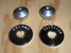 Original Chevrolet Bel-air 58 Prices 1956 Bezels Knobs Radio 57 56 Chevy Corvette