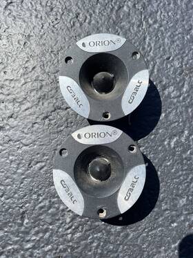 Ctw101 Orion Cobalt 3.75 Inch 200 Watt Car Stereo Audio Super Loud Tweeters Pair