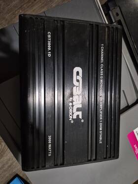 Orion Ori-cba3000.1d Cba3000.1d 3000w Max Monoblock Amplifier