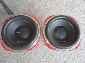 Ori-hcca124 Orion Two Hcca124 12 Inch 2500w Rms Subwoofer Dvc 4-ohm
