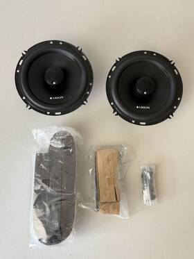 Xtr602 Orion 6 Inch 100w 2-way Coaxial Shallow Speakers