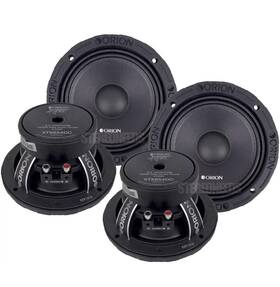 Xtx654dc Orion 4 6.5 Inch 2800 Watt Mid-range Dust Cap Car Midrange Loud Speakers