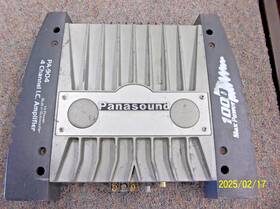 Pa-904 Panasound Vintage Old School 4channel 100w Car Amp - Untested Sold As/is