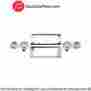 Phcam-1415 1968 1969 1970 1971 1972 Chrome Paint Chevelle El Camino Radio Bezel Knob Kit