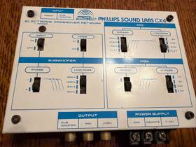93030110 Phillips Sound Labs Cx4 Electronic Crossover Network