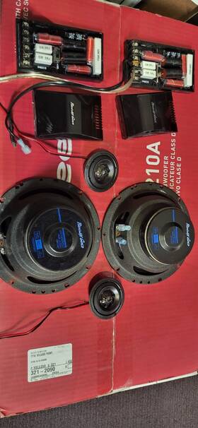 Sx65cs Phoenix Gold Sx65cs-series 6.5-inch 160mm Component System With Crossovers Used