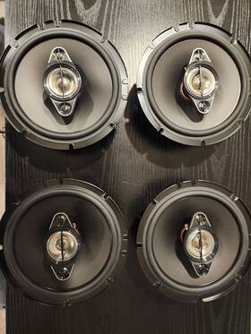2xts-a1680f Pioneer 6-1/2 Inch 4-way 350 Watt Coaxial Car Audio Speakers Ts-a1680f 4