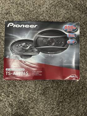 Ts-a6996r Pioneer 884938187732 2x 5-way 6x9 Inch 650 Watts Car Audio Speakers Ts-a6996s Replaced