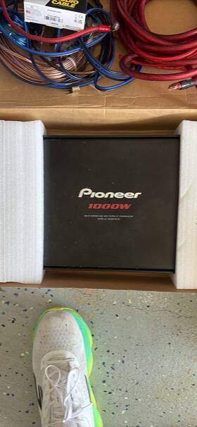 Gm-e360 Pioneer 4 Gm-e360x4 Amplifier And Speakers