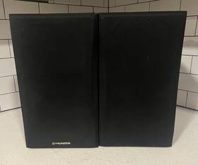 S-z15 Pioneer Speaker Set Tested And Working Pair Of 2 Bh