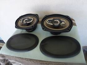 Sp-6980 Pioneer 6x9 Old School Japan 4-way Vintage Speakers 250 Watts Nice