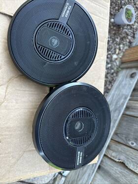 Ts-1633k Pioneer F 60 Watt 2 Way 4 Ohm Speakers Vintage