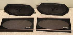 Ts-4103 Pioneer Vintage 100w 4x10 Car Stereo Speakers Japan