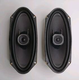 Ts-4133 Pioneer Old School 4 Inch X 10 2-way Car Audio Speakers X2 120w 4-ohm