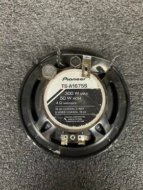 Ts-a1675s Pioneer 300w 3-way Coaxial Speaker Quantity 1