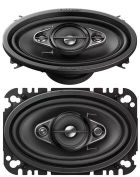 Ts-a4670f Pioneer 200 Watts 4 Inch X 6 4-way Coaxial Car Audio Speakers X6