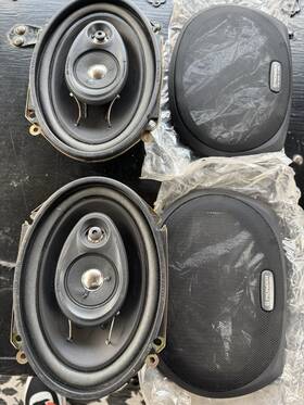 Ts-a6805 Pioneer Vintage 6x8 Speakers