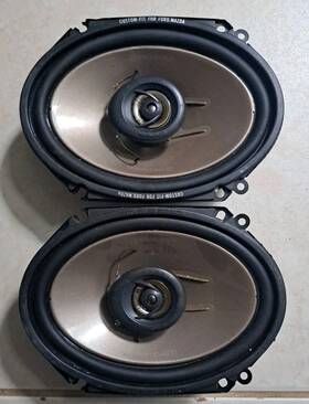 Ts-a6813 Pioneer Old School Coaxial Two Way Speaker Pair 150w Ford / Mazda