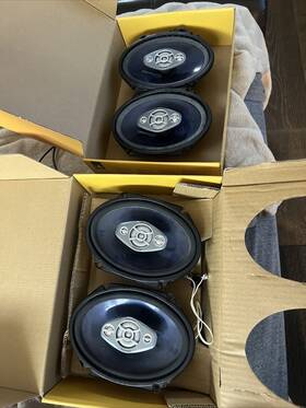 Ts-a6880r Pioneer 6 X 8 Inch Coaxial 4-way Car Speakers 240w Max Set Of 4