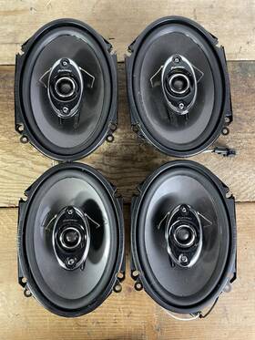 Ts-a6882r Pioneer Lot Of 4 6x8 Inch 4-way Car Audio Speakers 280w Max