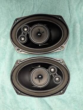 Ts-a6907 Pioneer Vintage Speakers 160 Watts 4 Ohms Way 6x9 Car Audio Stereo