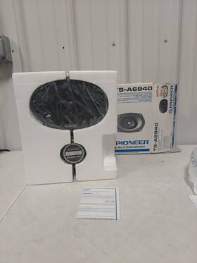 Ts-a6940 Pioneer Pair Of Car Speakers Coaxial 2 Way #2294