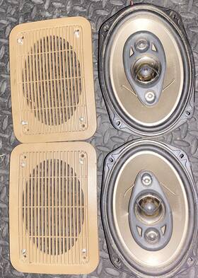 Ts-a6976 Pioneer 6x9 Inch 4-way 200w Car Audio Speakers Pair Tested And Working