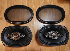 Ts-a6991fh Pioneer Ts-a6998s 6x9 5-way Car Audio Speakers Like 29.6oz / 840g Mag