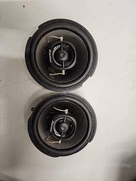 Ts-a878 Pioneer Custom Fit 3.5 Inch 2-way Coaxial Car Audio Speakers - Used