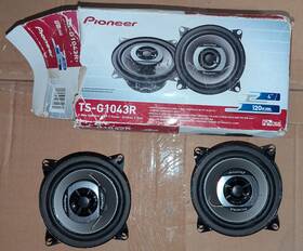 Ts-g1043r Pioneer 4 Inch 2-way Speaker With 120 Watts Max. Power