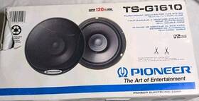 Ts-g1610 Pioneer Speakers Pair 6.5 Dual Cone 120w Flush Mount Car Audio Read