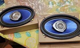 Ts-g4647 Pioneer 2 Way 100 Watt Speakers 4x6 For Vw Passat Jetta Mercedes Gm