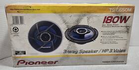 Ts-g650m Pioneer Speakers 180w 3-way 6-1/2 And 6-3/4 Nos Read