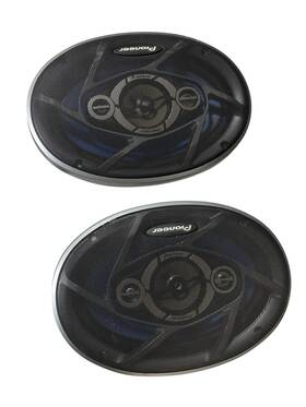 Ts-g970m Pioneer 6 Inch X9 Coaxial 4 Way Car Speakers With Covers 240w Near Mint