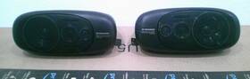 Ts-x100 Pioneer Vtg Pair Of Bass-reflex 2 -way Speaker System Rear Deck Mount