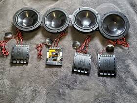 Aa651403121 Polk Audio Mm6501 Component Car Speakers With Tweeters Crossover 6.5 Inch 2 Pairs