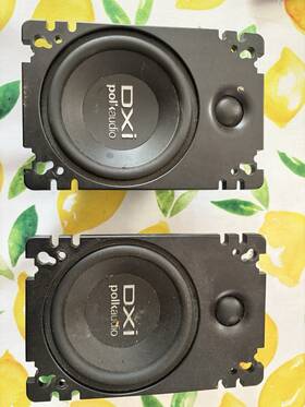 Dxi460p Polk Audio Used Pair 4x6 Inch Speakers Cc 4uu Car Truck Boat