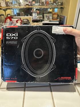 Dxi570 Polk Audio 5x7 Inch Series Coaxial Car Marine Utv Atv Speakers Ships Free