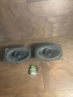 Ex462a Polk Audio Original Ex 462a 4x6 Inch Coaxial Car Stereo Speakers Matthew